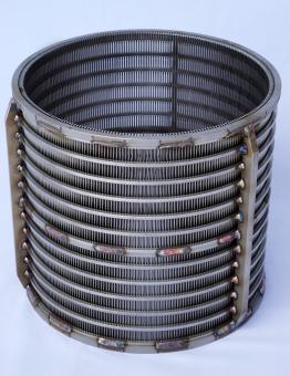 Siebkorb kurz passend für FAN/Bauer - Spaltmaß 0,50mm 