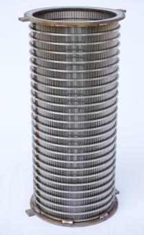 Siebkorb passend für Paulmichl oder cri-man Separator -  Spaltmaß 1,00mm 